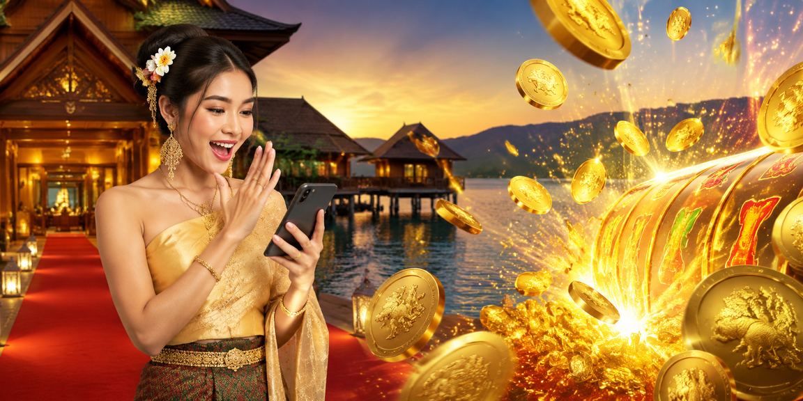Inle ရေတောင်ကမ်းလွန်တွင် ဖုန်းဖြင့် Slot ဂိမ်းကစားသည့် ပုံရိပ်